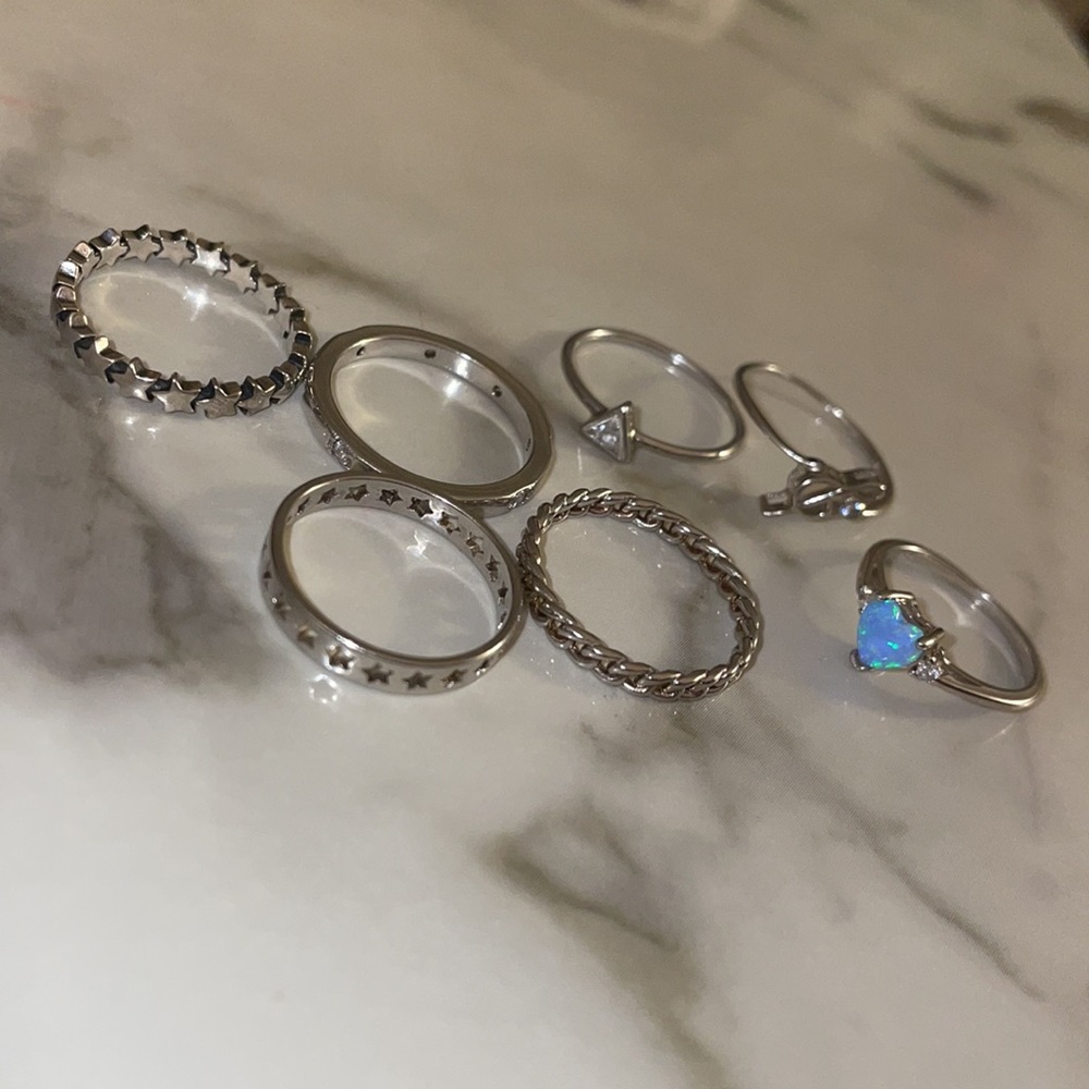 Silver Ring Bundle